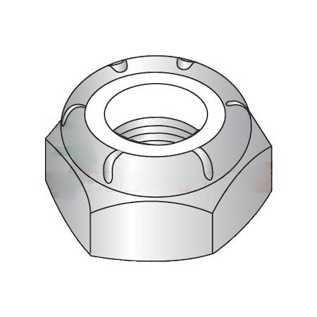 Nylon Insert Lock Nut, 5/16-24, 316 Stainless Steel, Not Graded, 3000 PK